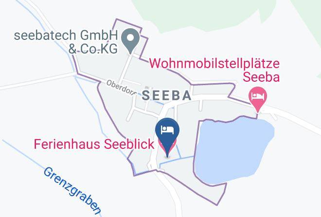 Schmalkalden Meiningen - Ferienhaus Seeblick Maps