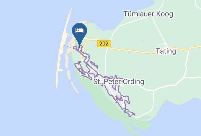 Nordfriesland - Ferienhaus Seegang Maps