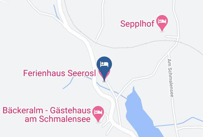Garmisch Partenkirchen - Ferienhaus Seerosl Maps