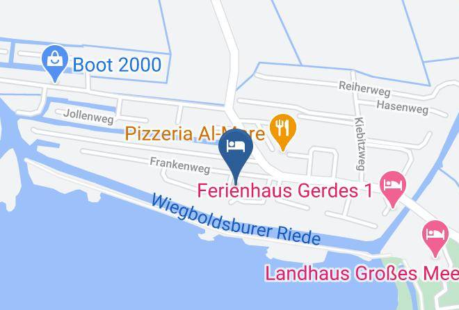 Aurich - Ferienhaus Segelhafen8 Maps