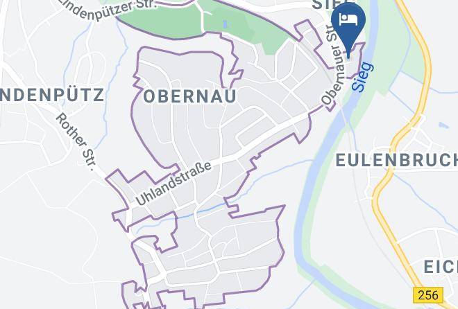 Rhein Sieg Kreis - Ferienhaus Siegaue Maps
