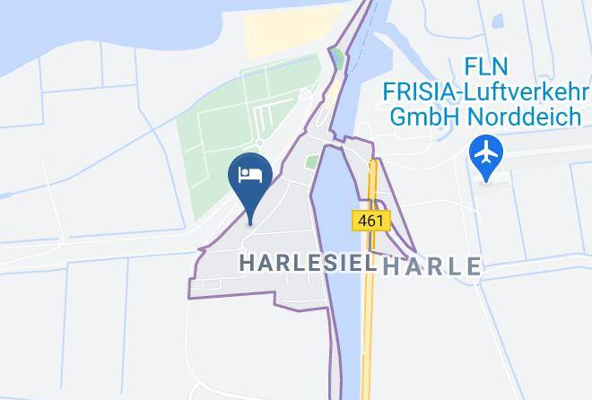 Wittmund - Ferienhaus Slanitz Harlesiel Maps