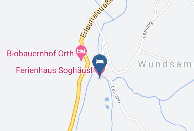 Scheibbs - Ferienhaus Soghausl Maps