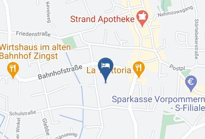 Vorpommern Rugen - Ferienhaus Sommer Husken Maps