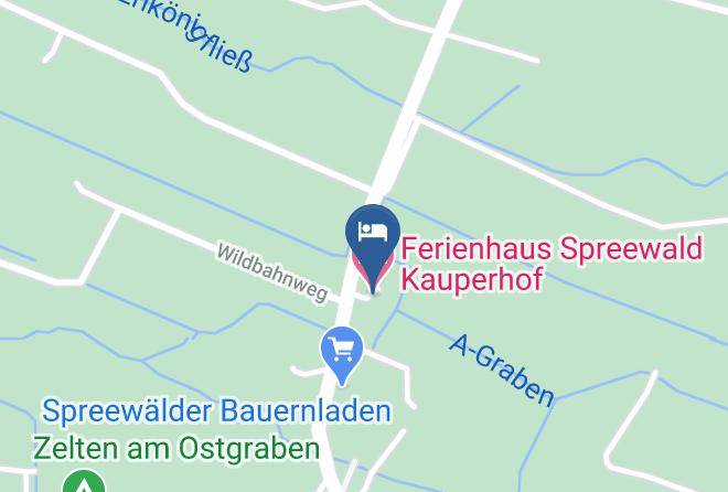 Spree Neise - Ferienhaus Spreewald Kauperhof Maps