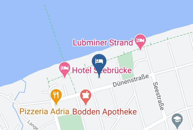 Vorpommern Greifswald - Ferienhaus Strandbusch Seebad Lubmin Maps