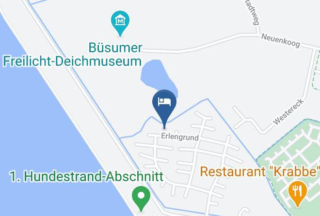 Dithmarschen - Ferienhaus Strandlagune Maps