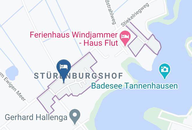 Aurich - Ferienhaus Susann Maps