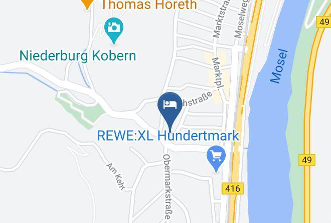Mayen Koblenz - Ferienhaus Therese Maps