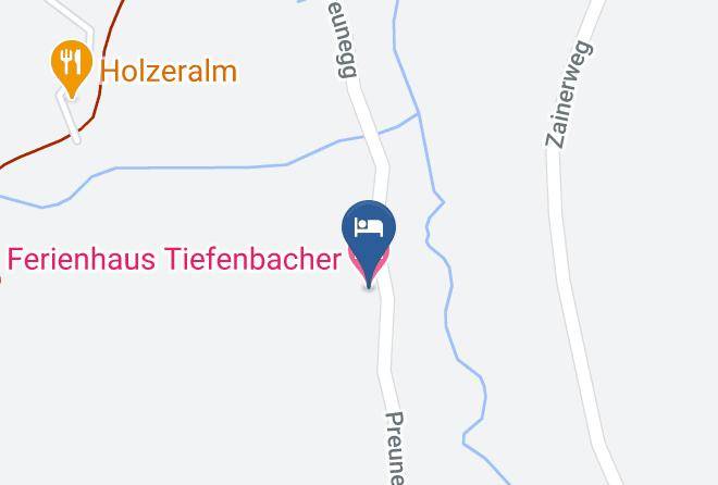 Liezen - Ferienhaus Tiefenbacher Maps
