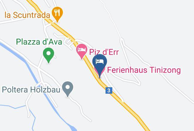 Albula - Ferienhaus Tinizong Maps