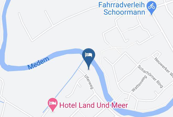 Cuxhaven - Ferienhaus Uferweg Maps