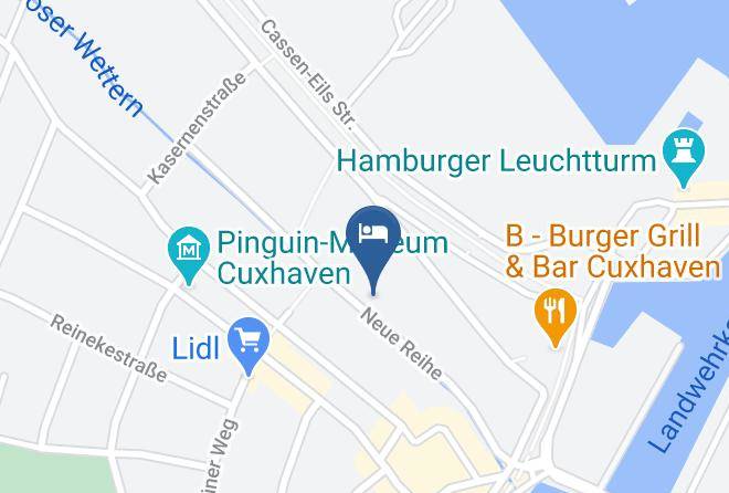 Cuxhaven - Ferienhaus Und Ferienwohnungen Weiss In Cuxhaven Maps