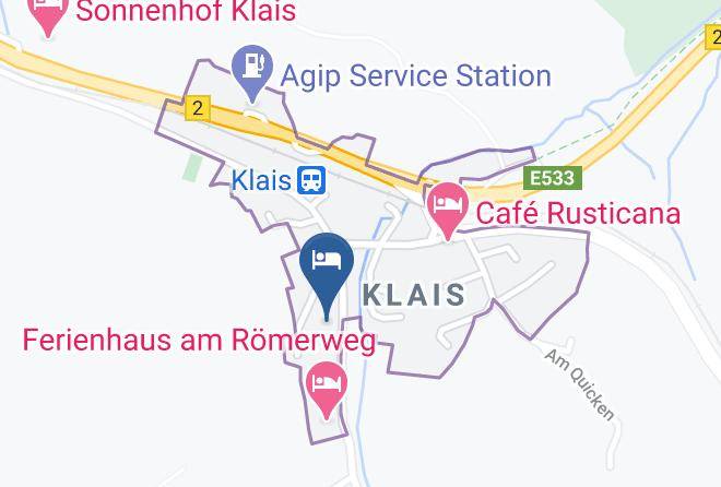 Garmisch Partenkirchen - Ferienhaus Ursula Maps