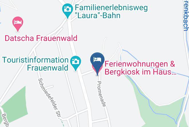 Ilm Kreis - Ferienhaus Vier Jahreszeiten Maps