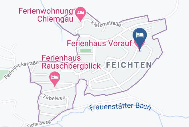 Traunstein - Ferienhaus Vorauf Maps