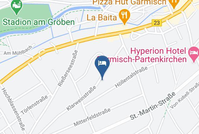 Garmisch Partenkirchen - Ferienhaus Waxenstein Maps