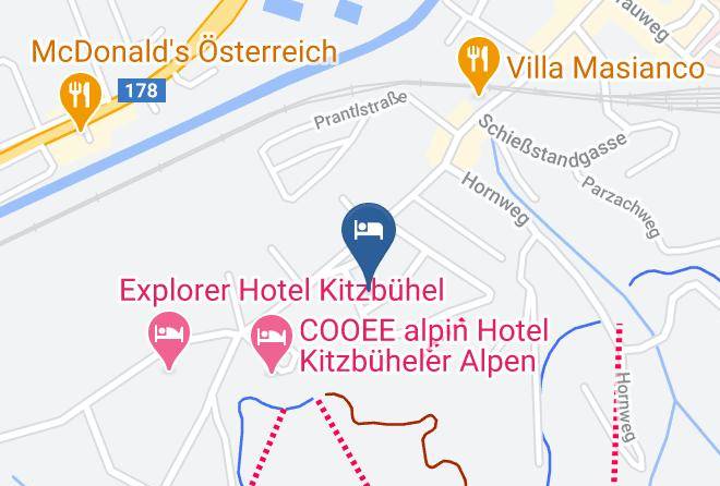 Kitzbuhel - Ferienhaus Wernegger Maps