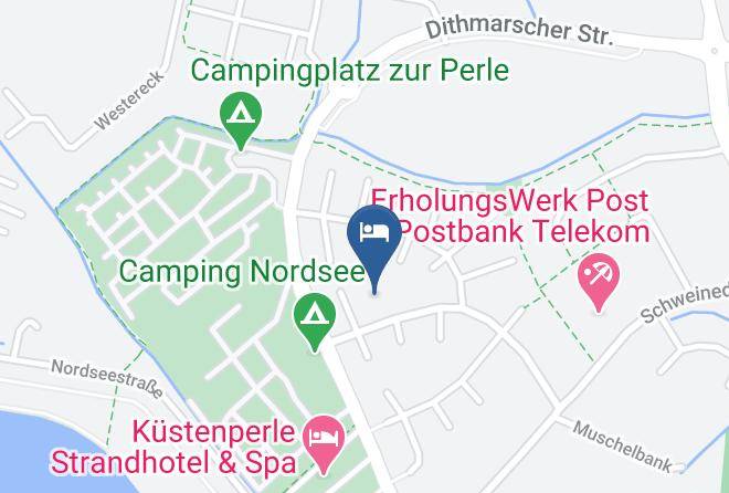 Dithmarschen - Ferienhaus Wildrose Maps