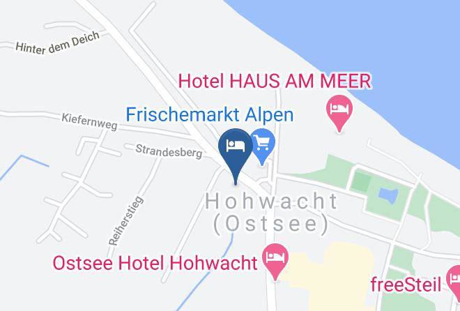 Plon - Ferienhaus Wogen Und Wind Seestrase Maps