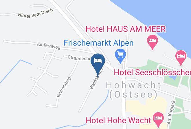 Plon - Ferienhaus Wogen Und Wind Waldstrase Maps