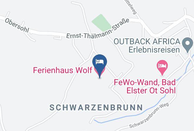 Vogtlandkreis - Ferienhaus Wolf Maps
