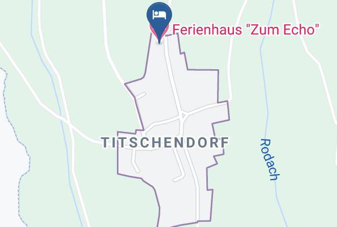Saale Orla Kreis - Ferienhaus Zum Echo Maps