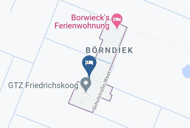 Dithmarschen - Ferienhaus Zur Kleinen Meerjungfrau Maps