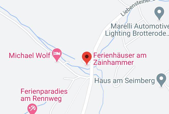 Schmalkalden Meiningen - Ferienhauser Am Zainhammer Maps