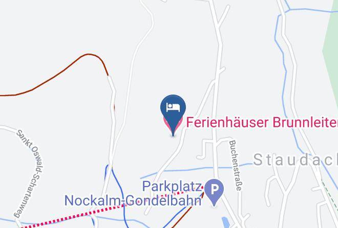 Spittal An Der Drau - Ferienhauser Brunnleiten Maps
