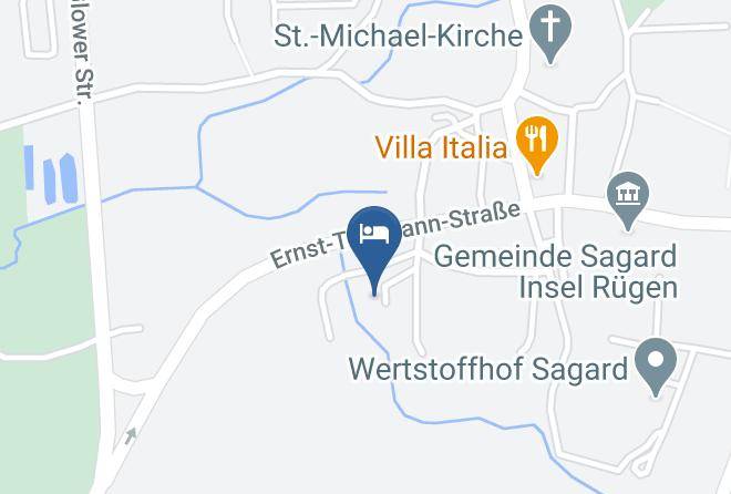 Vorpommern Rugen - Ferienhauser Vogelsang Maps