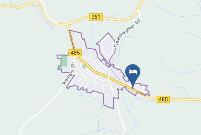 Waldeck Frankenberg - Ferienhof Hufeisen Maps