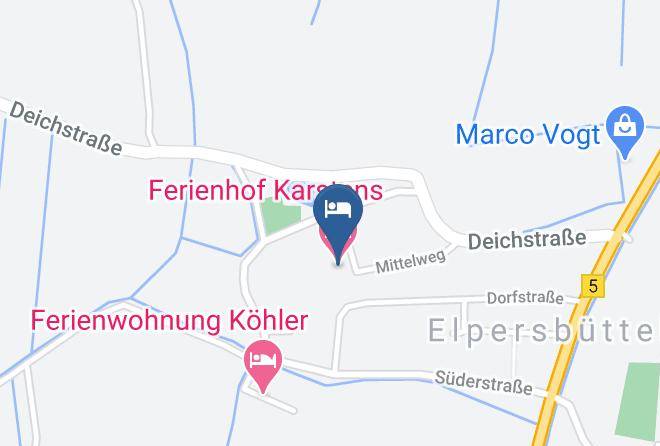 Dithmarschen - Ferienhof Karstens Maps