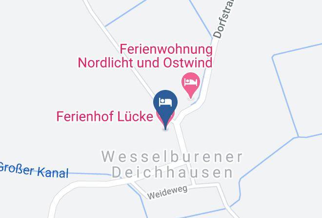 Dithmarschen - Ferienhof Lucke Maps