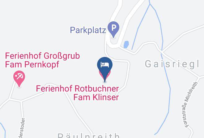 Kirchdorf An Der Krems - Ferienhof Rotbuchner Fam Klinser Maps
