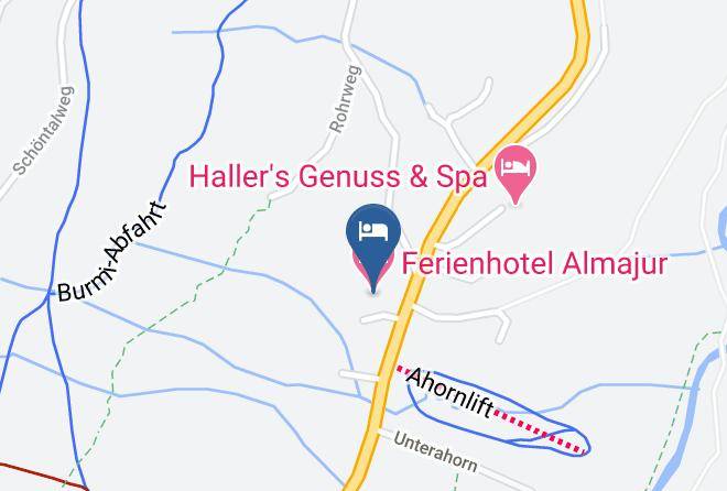 Bregenz - Ferienhotel Almajur Maps