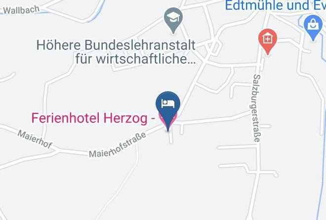 Salzburg Umgebung - Ferienhotel Herzog Hotel Maps