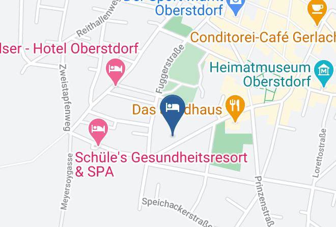 Oberallgau - Ferienhotel Luitpold Maps