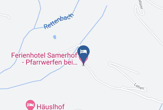 Sankt Johann Im Pongau - Ferienhotel Samerhof Pfarrwerfen Bei Werfenweng Maps