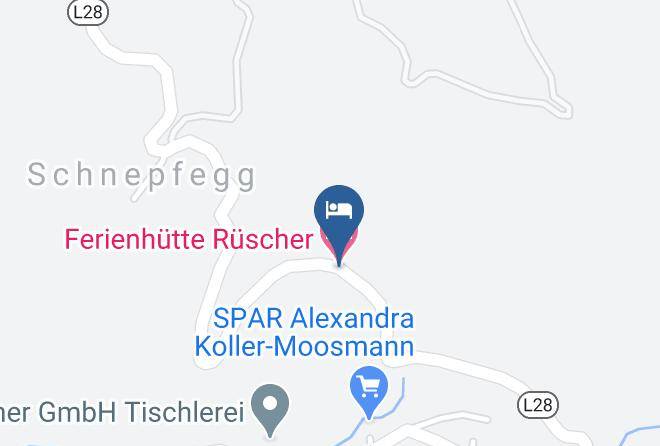 Ferienhutte Ruscher Map