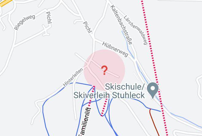 Bruck Murzzuschlag District - Ferienhutten Zimmermann Maps