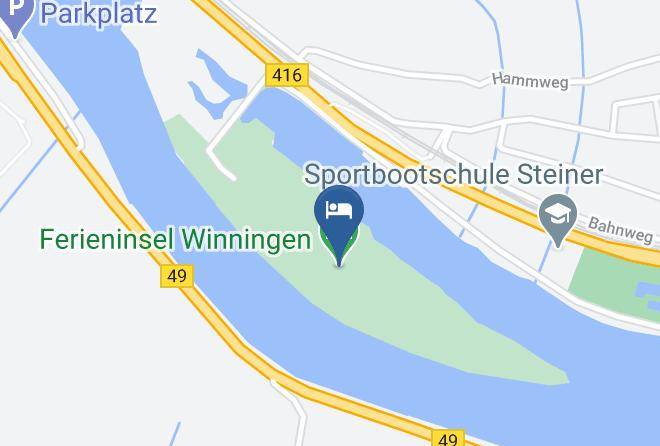 Ferieninsel Winningen Map