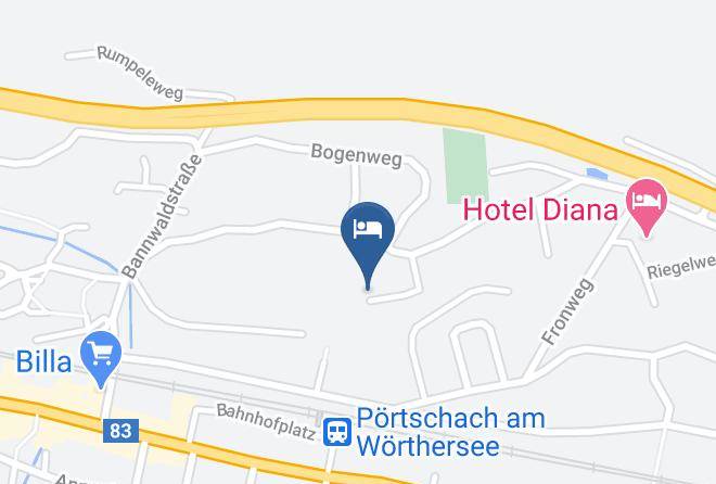 Klagenfurt Land - Gastehaus Erika Maps