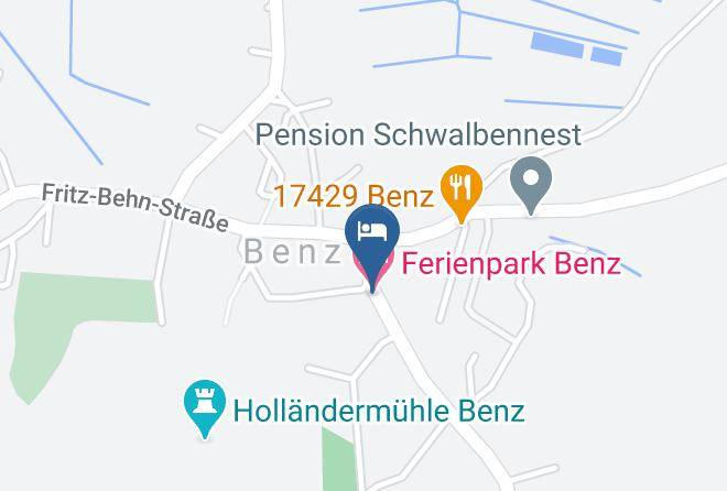 Vorpommern Greifswald - Ferienpark Benz Maps