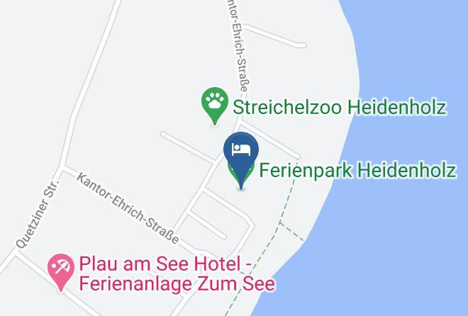 Ludwigslust Parchim - Ferienpark Heidenholz Maps