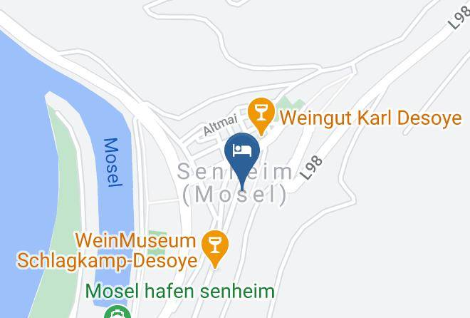 Cochem Zell - Ferienpension Bei Stenze Maps