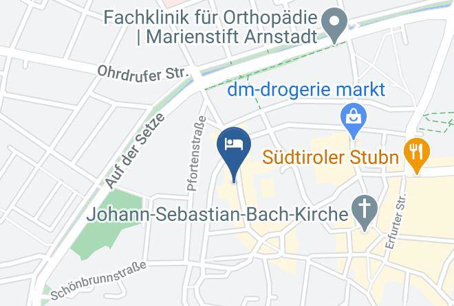 Ilm Kreis - Ferienpension Meinel Maps