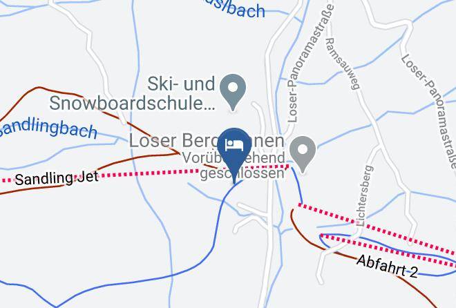 Liezen - Ferienresort Altaussee Loser Maps