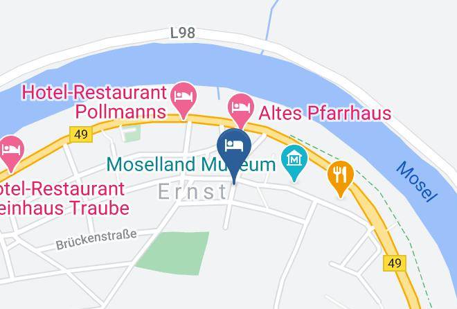 Cochem Zell - Ferienweingut Lonartz Thielmann Maps