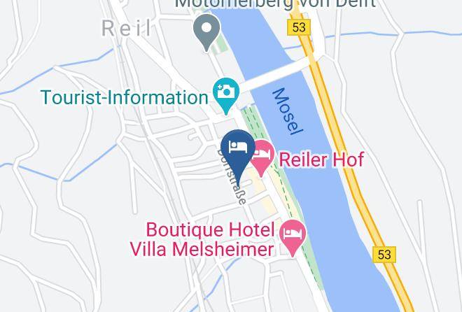 Bernkastel Wittlich - Ferienweingut Strausswirtschaft Kurt Schuh Sausen Maps